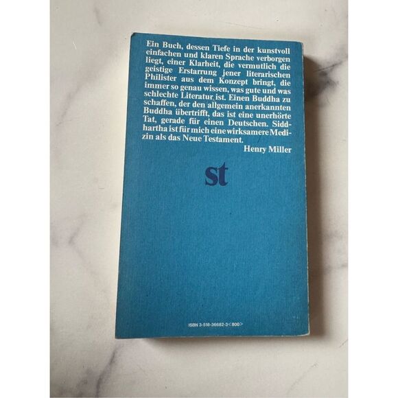 Hermann Hesse Siddhartha vintage book German Man’s journey for enlightenment - Picture 6 of 6